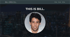 Desktop Screenshot of billdriscoll.net