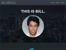Tablet Screenshot of billdriscoll.net